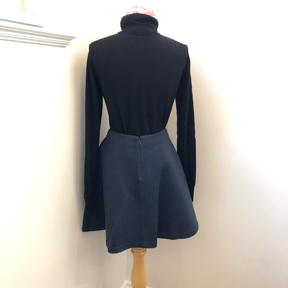 Brand new Kate Spade Saturday quilted navy circle skirt, US 0 fits S - Picture 3 of 7